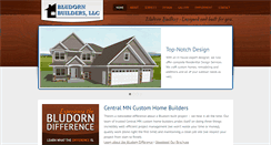Desktop Screenshot of bludornbuilders.com