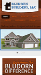 Mobile Screenshot of bludornbuilders.com